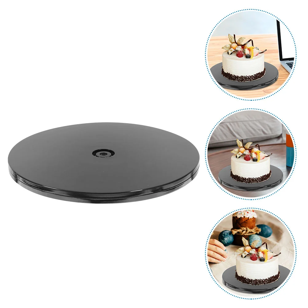 

Household Food Turntable for Dining Cake Decorating Supplies Abs Pop Multi-functional Rotatable Plate