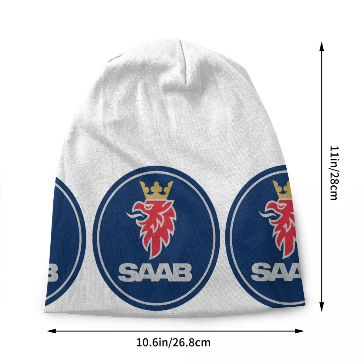 Custom Swedish Saabs Scanias Trucks Skullies Beanies Caps Men Women Unisex Streetwear Winter Warm Knitting Hat Adult Bonnet Hats