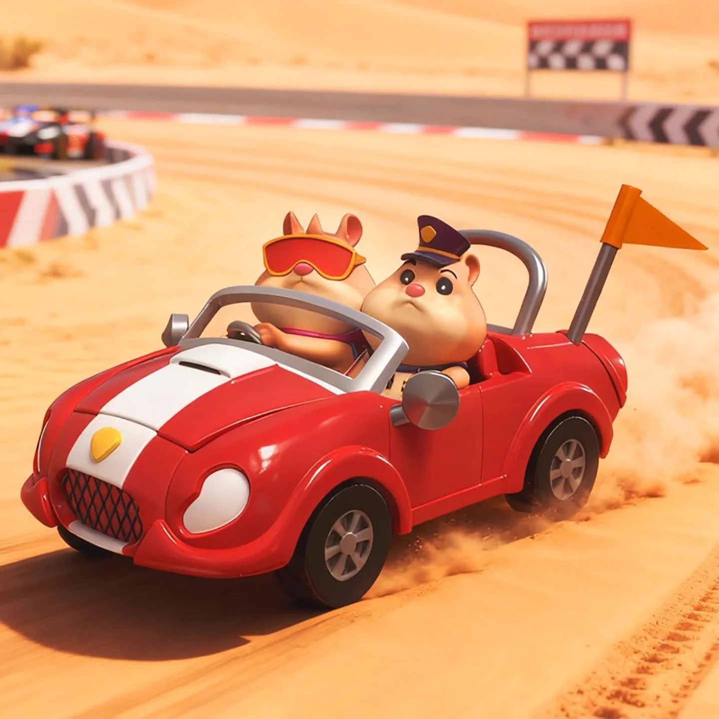 Nowa seria Disney Zootopia Crazy Rides - figurki kolekcjonerskie w niespodziance, ozdoby na biurko, modne kolekcje, prezenty urodzinowe dla dzieci.