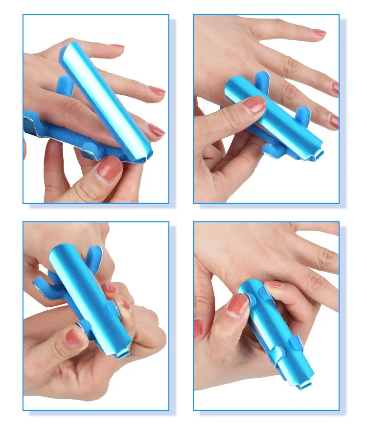 1/5Pcs Finger Splints Toes Support Brace 3 Sizes Stabilizer for Broken Fingers Straightening Arthritis Knuckle Immobilization