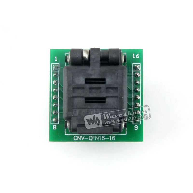 Makerseek QFN16 TO DIP16 SKU 6881 Waveshare QFN16 TO DIP16, Programmer Adapter,