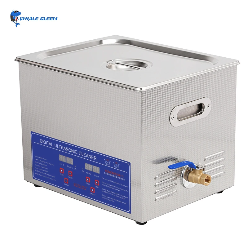 Blue Whale 3D Printing Cleaning Machine 14.5L 3.2gallon Digital Commercial Ultrasonic Cleaner For 3D Industry