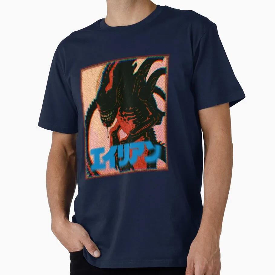 

Xenomorph Heat Retro Horror Sic-Fi Alien Gift T shirt Weyland yutani Lv-426 Space Monster Graphic clothes All size Tops S-6XL