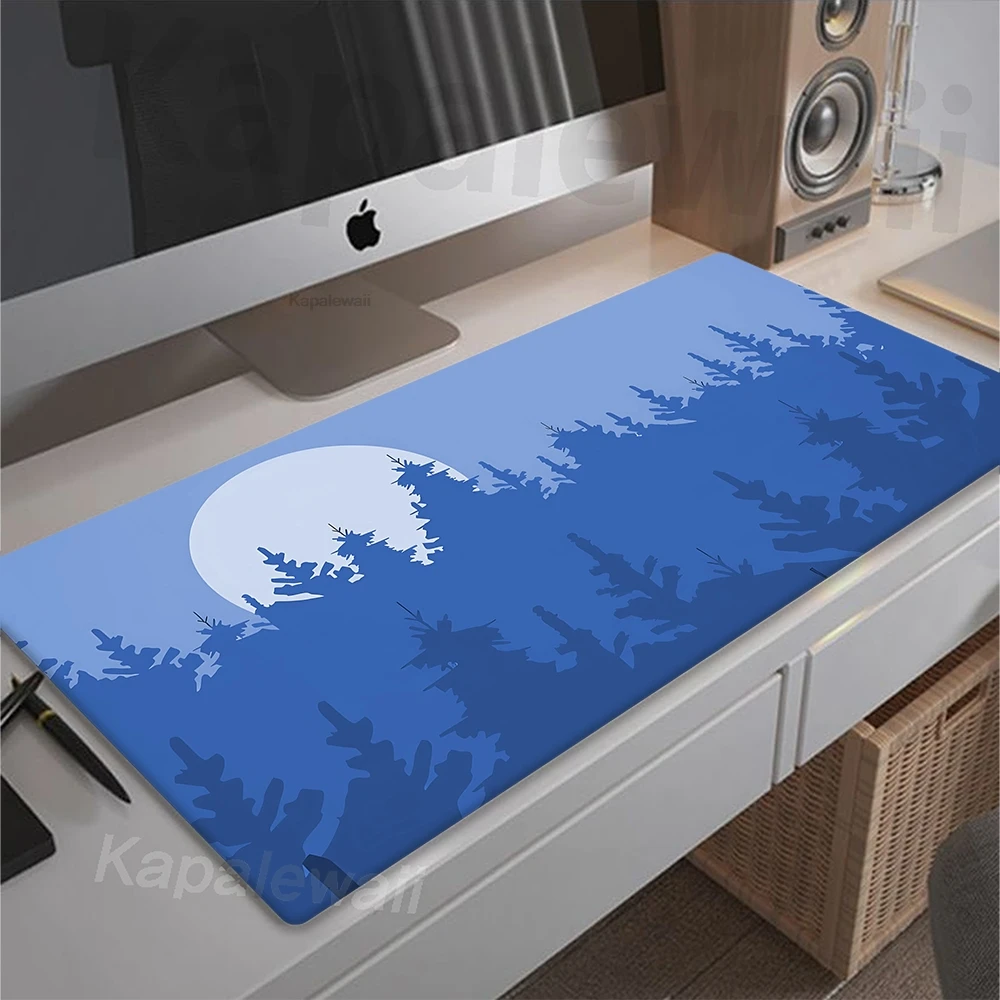 Firewatch Forest Mouse Pad Gaming Accessories Mousepad Computer Laptop Table Pad Gamer Extended Mouse Mat Office Rubber Desk Mat