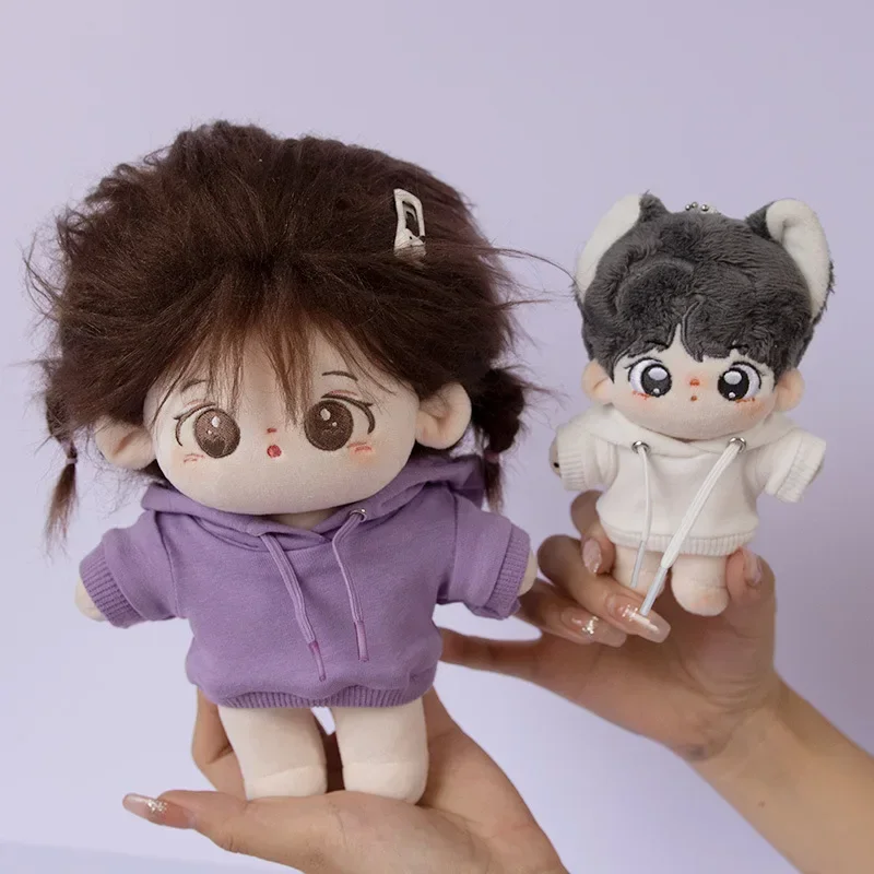 Baby clothes 10cm15cm20cm cotton doll hoodie with 20cm doll clothes doll accessories