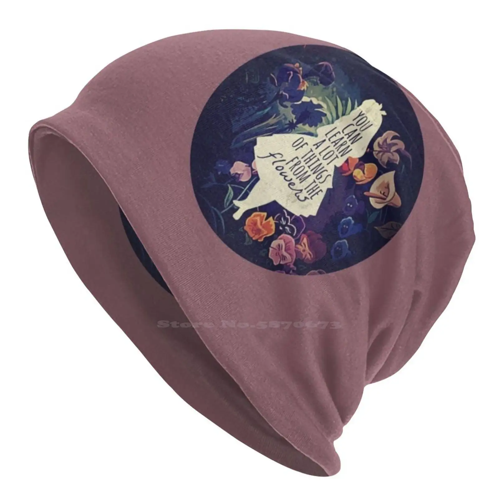 Golden Afternoon Knitted Hat Warm Beanie Outdoor Caps World Alice In The Movies Lewis Carroll Quotes Characters Animated Movies