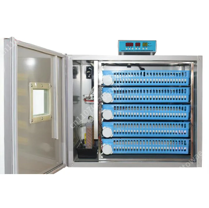High 320 Chicken Egg Incubator 360 Degree Rolling Tray Multi-Functional 220V Unit Duck Quail Pigeon Turkey Ostrich Farming