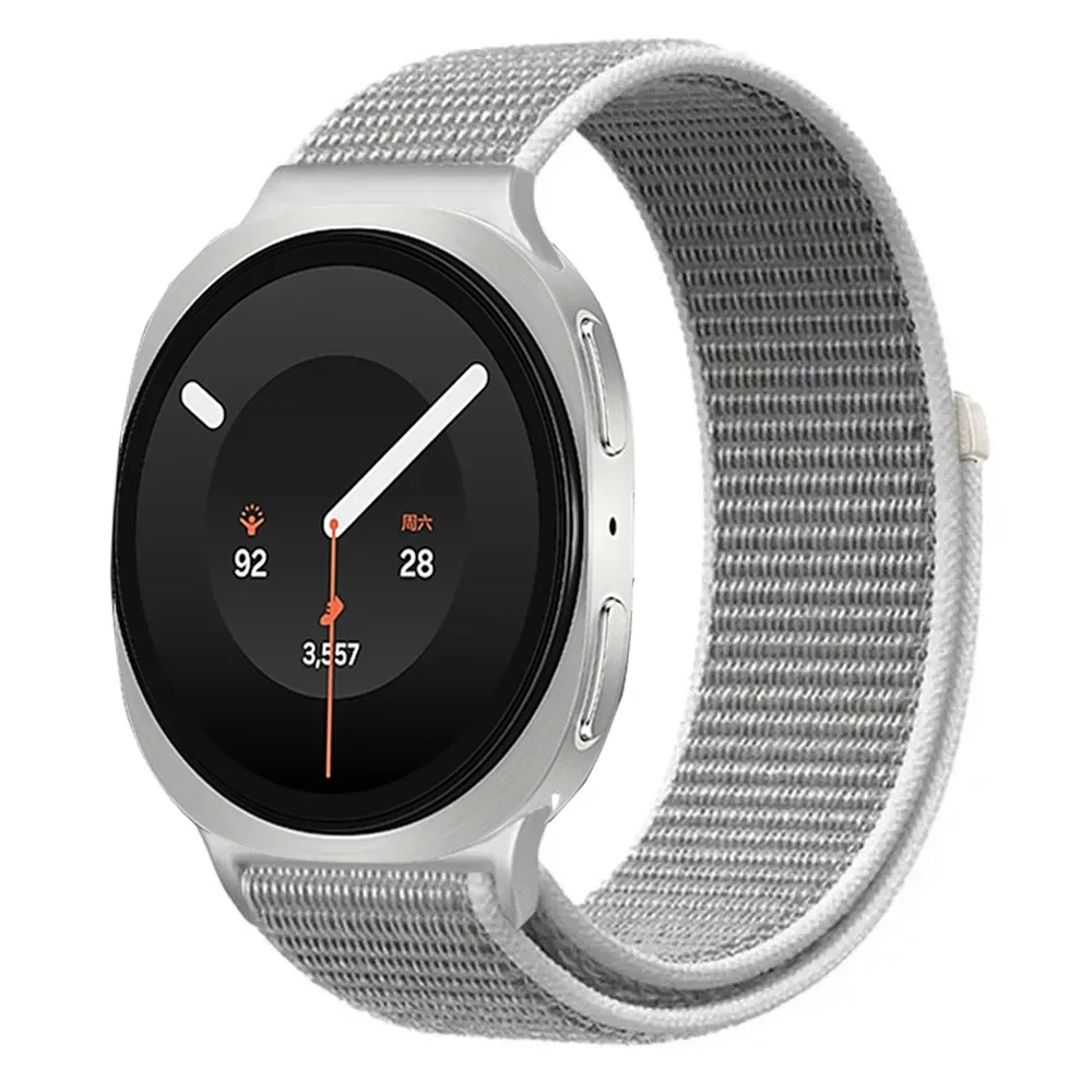 Metall-Verbindungs-Nylon-Schlaufenarmband für Samsung Galaxy Watch 9 8 40mm 44mm Offizielles Ersatzarmband Galaxy Watch 8 Classic 46mm – Detail 17