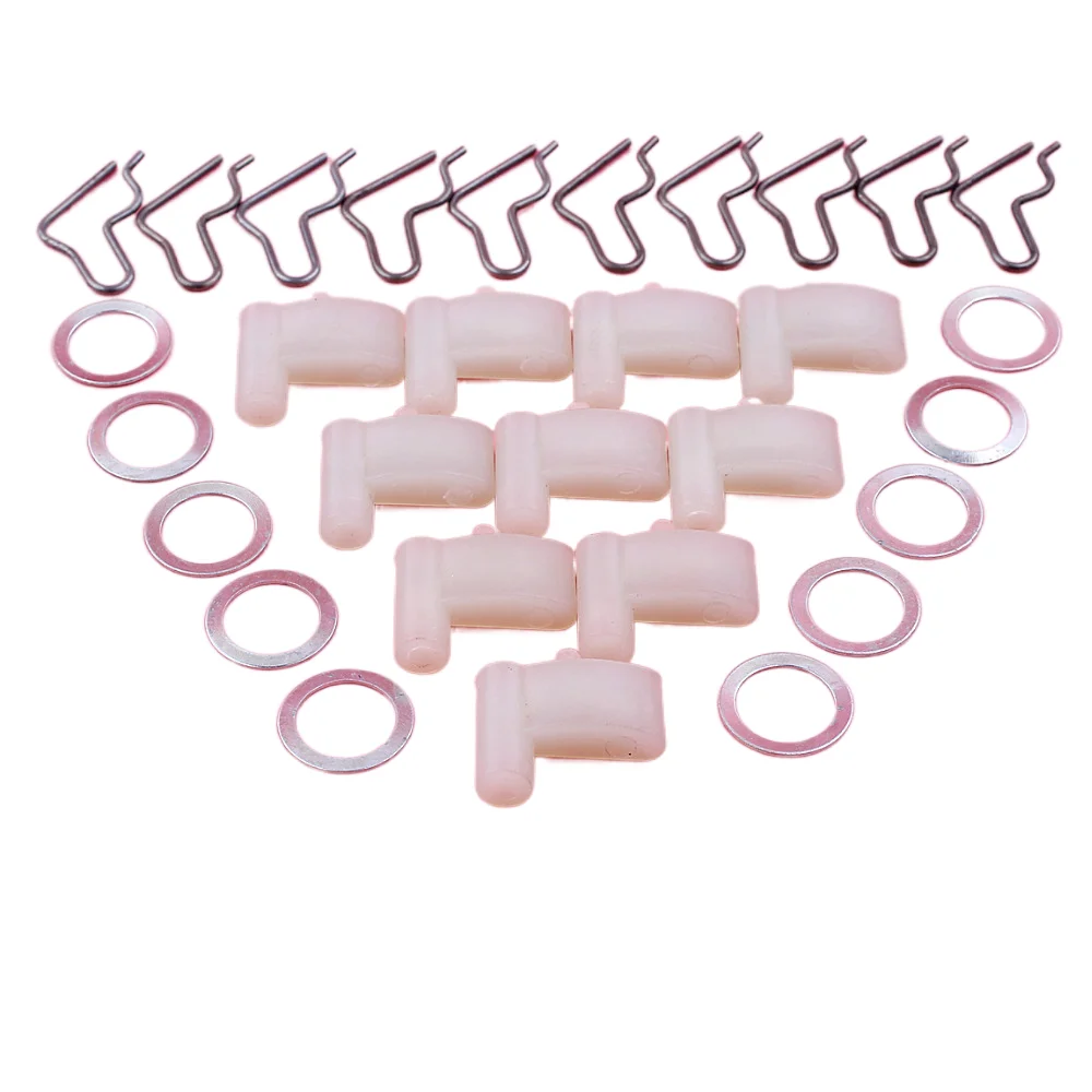 10 قطعة كاتب الدقرة الكلب الربيع غسالة عدة ل Stihl FC55 FS38 FS45 FS46 FS55 BG55 BG85 BG65 TS400 HL45 الانتهازي جزء 4116 195 7200 #5