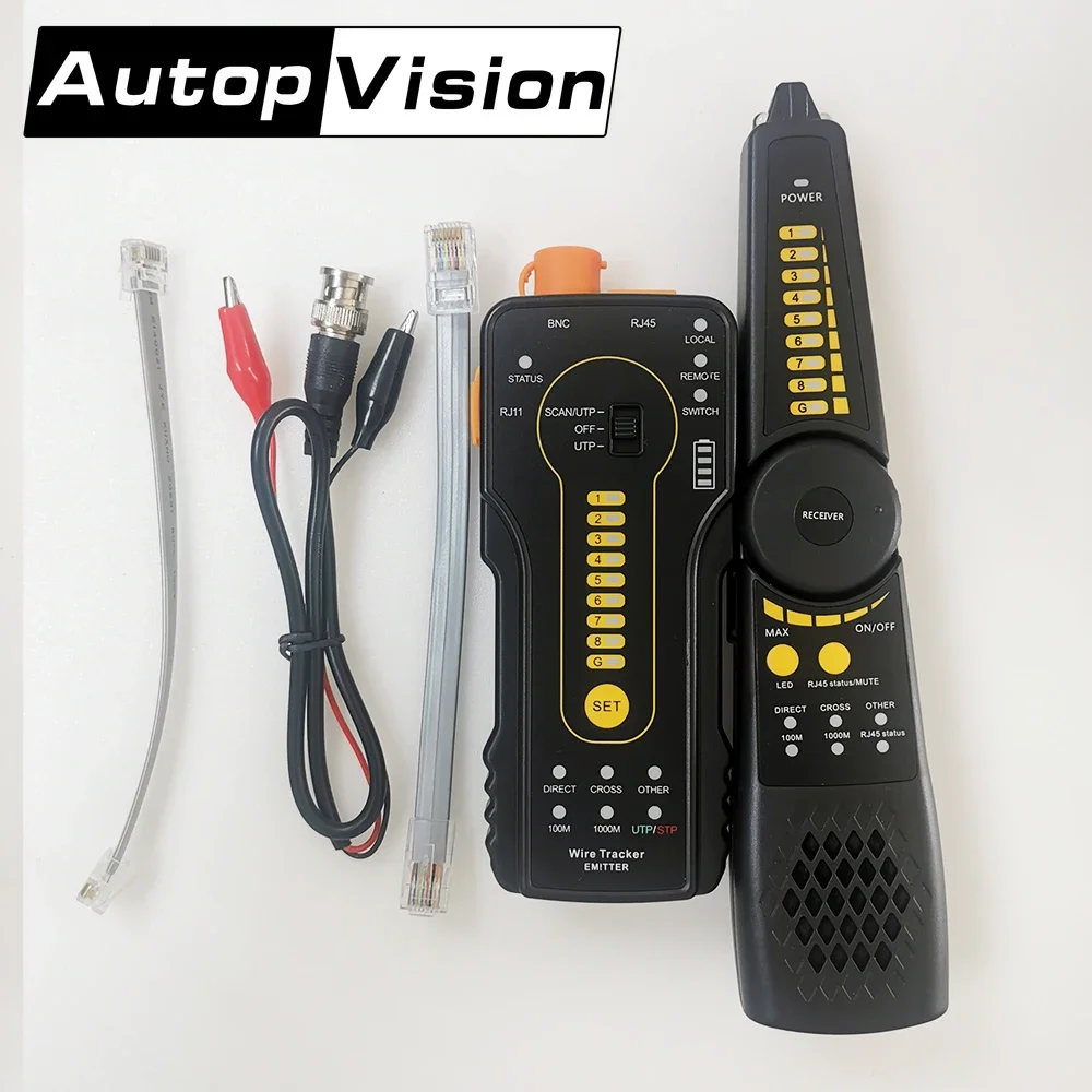 

Multi-function Wire Tracker Detection-Line-Finder Network Cable Tester CT-66 Search UTP Cable, BNC Cable From Mess Cable