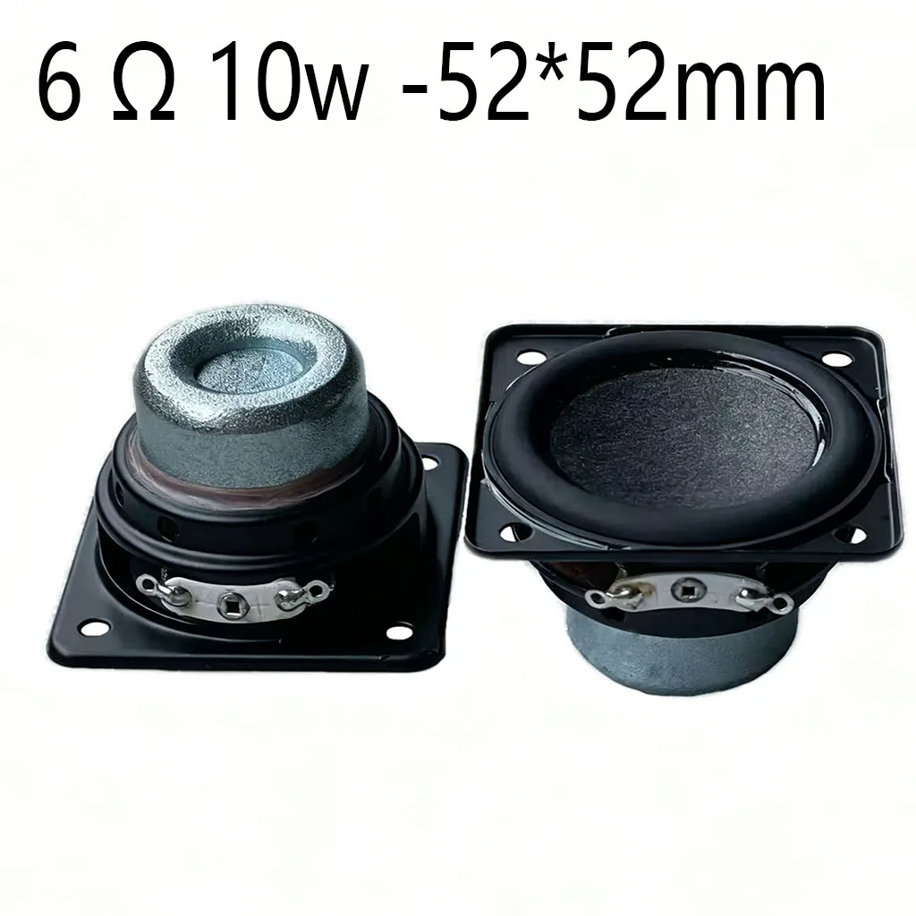 52mm internal Magnetic Speaker Full Frequency Speaker 19 Core 6 Ohms 10W Square Bluetooth Speaker connector