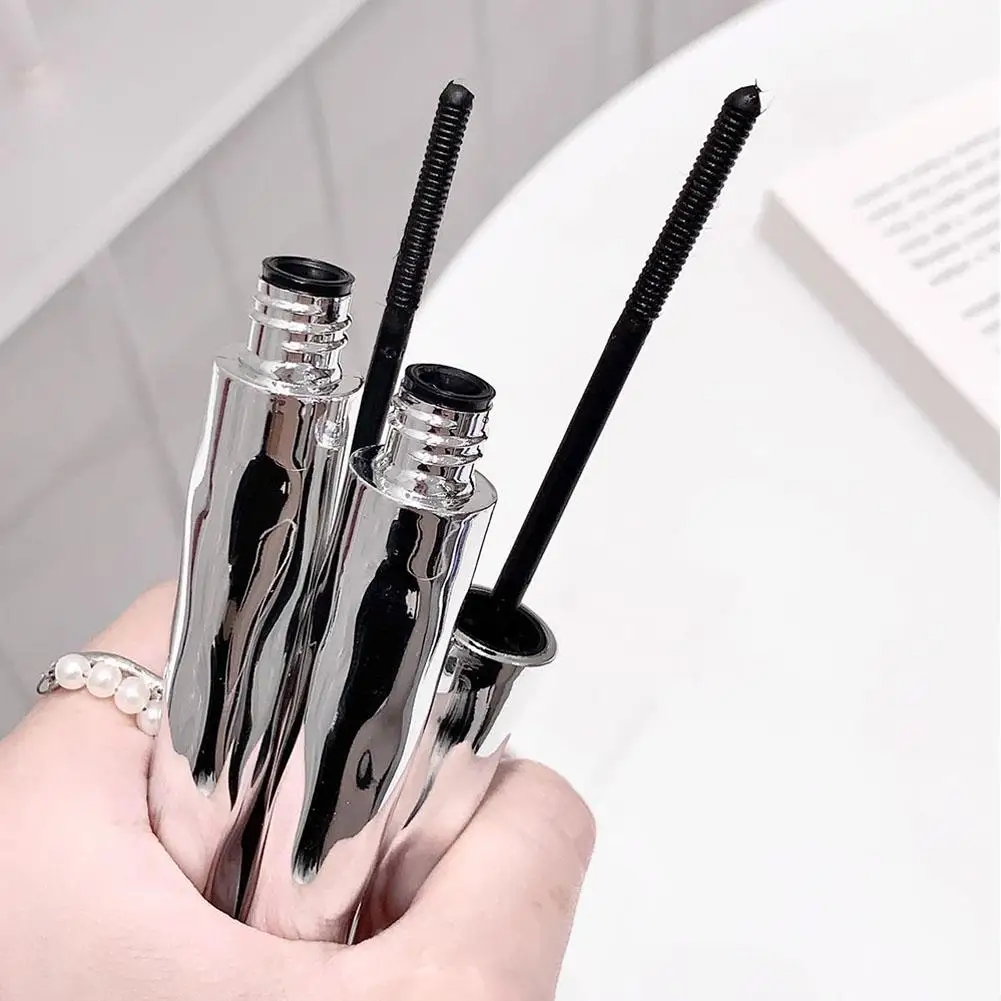 Tube Eyelash Primer Waterproof Slimming Curling Non-Smudging Rotating Long Lasting Head Brush Mascara Tube Threaded N9M1