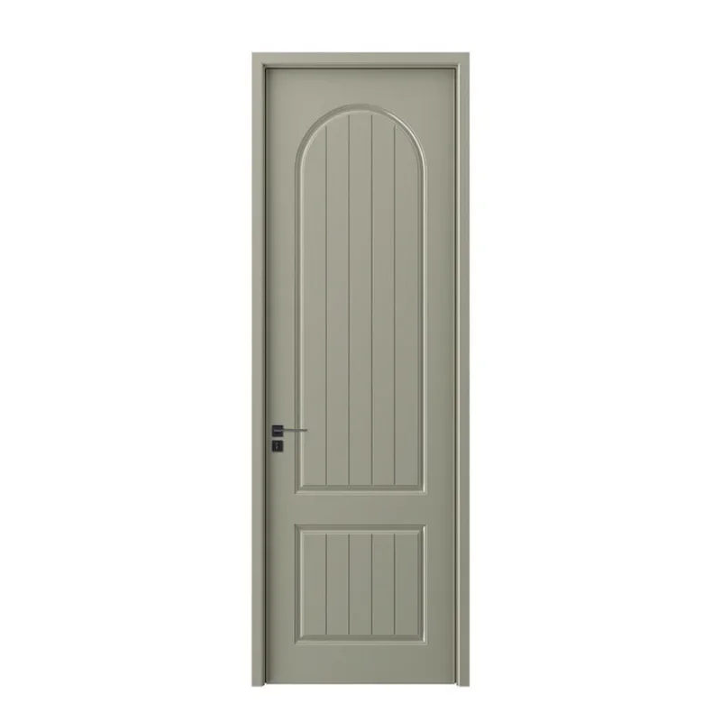 

Bedroom door, solid wood composite paint door, casement, solid color, sound insulation design