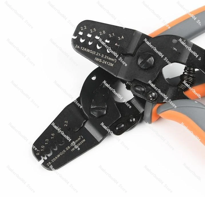 Mini mini bucket crimping tool Crimping terminal pliers, suitable for terminals and connectors