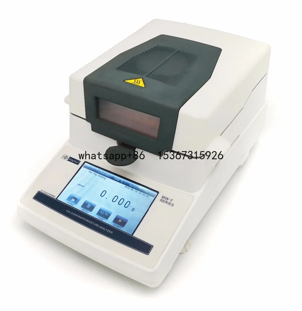 

0.001g Touch screen halogen moisture analyzer meter moisture analyzer moisture meter