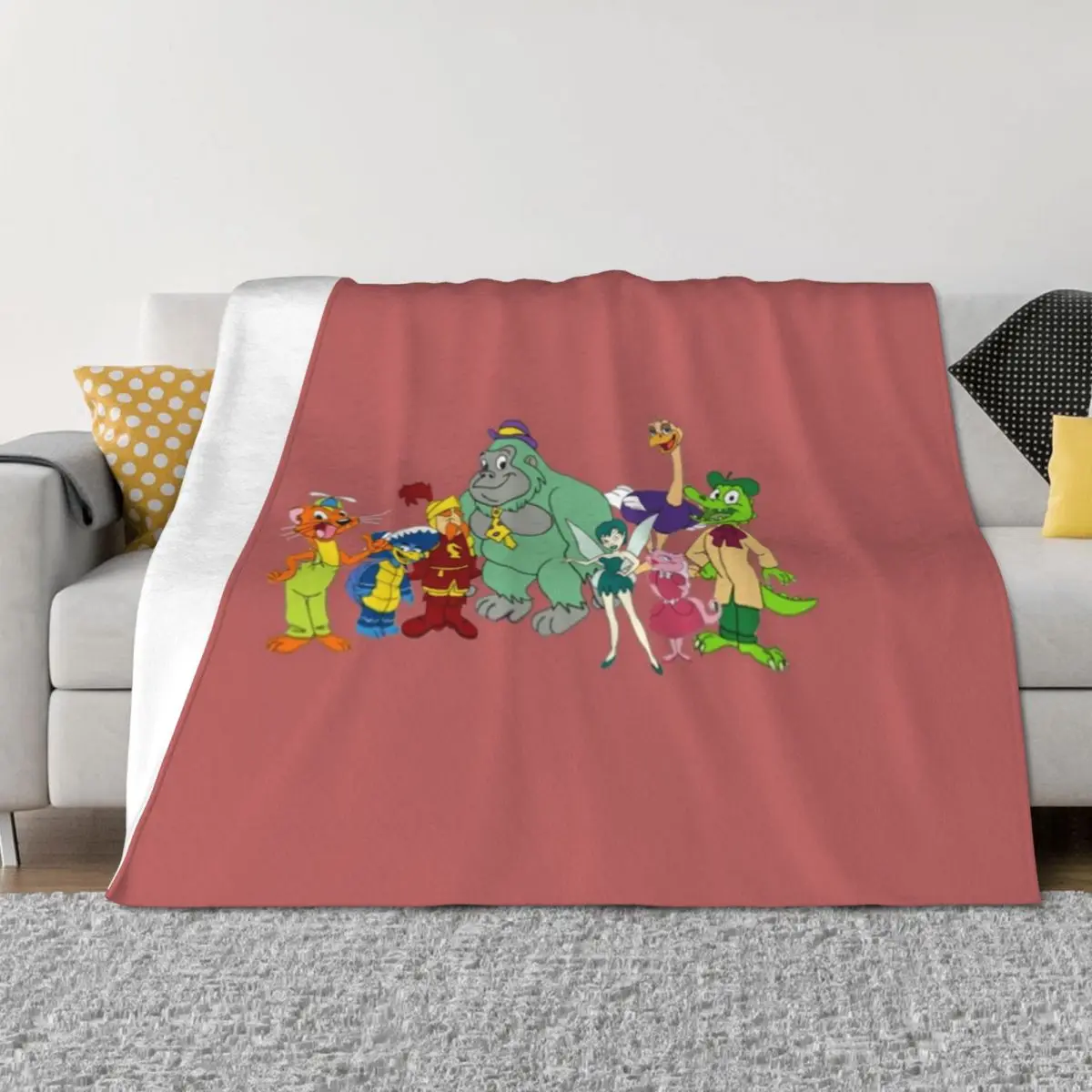 

willy_s wonderland Throw Blanket Travel decorative Large blankets and throws Blankets