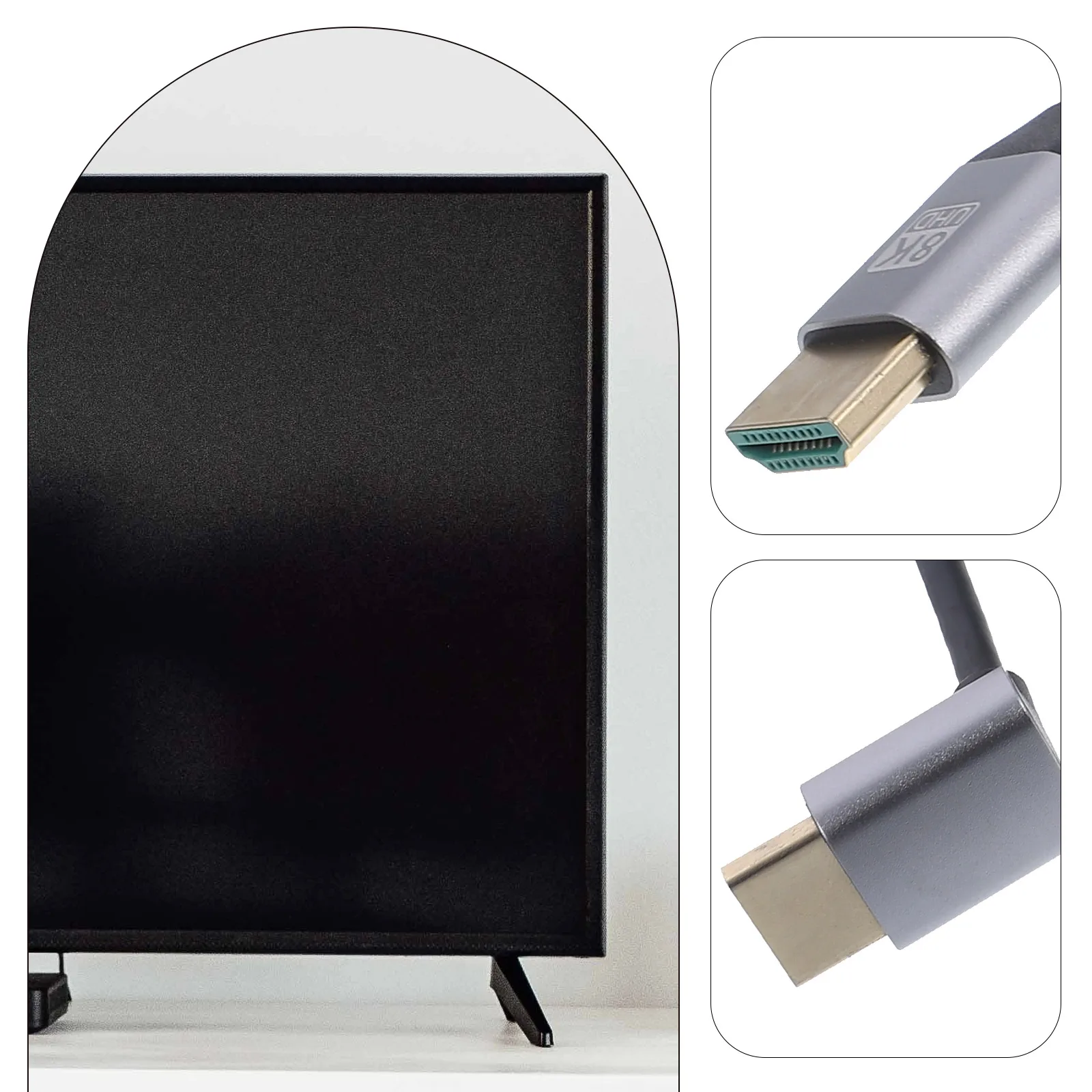 

8K Video Cable 0.5M Male To Male High .1 Cable Hd Connection Line For Computer Projector Monitor Laptop Accessory
