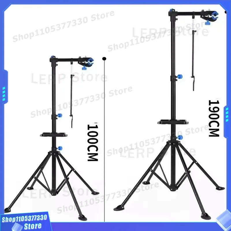 Heavy Duty Metal Bike Repair Stand 30kg Capacity 360 Degree Rotating Adjustable Bicycle Maintenance Rack for Indoor Home