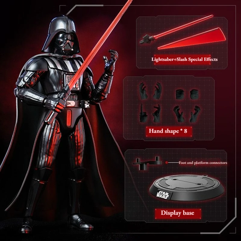 

Фигурки Blokees Star Wars: Дарт Вейдер, Тёмный солдат, Штурмовик — коллекционные аниме-игрушки, модели для детей, игрушки для сборки