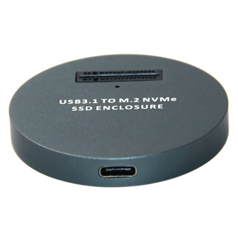 

HJ-External M.2 PCI-E Nvme SSD-адаптер считывателя USB-C USB-док-станция для M. 2 (ключ M)