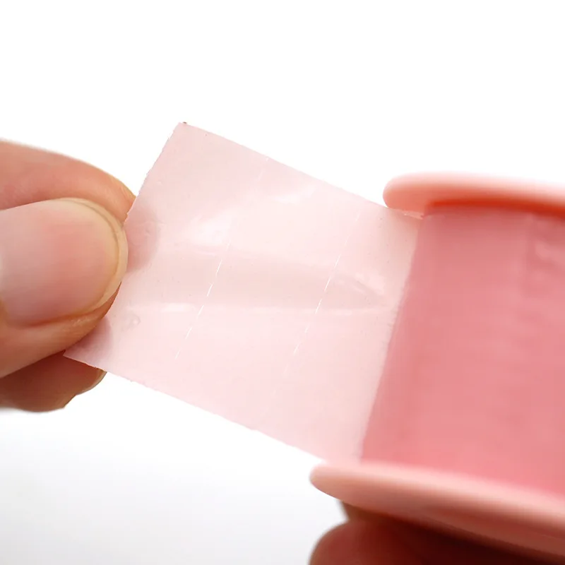 1 Stück Mikroporen-Silikon-Gel-Wimpernband aus Vliesstoff, atmungsaktiv, für empfindliche Haut geeignet, resistentes Unter-Augen-Pad für Wimpernverlängerungswerkzeuge – Detail 6