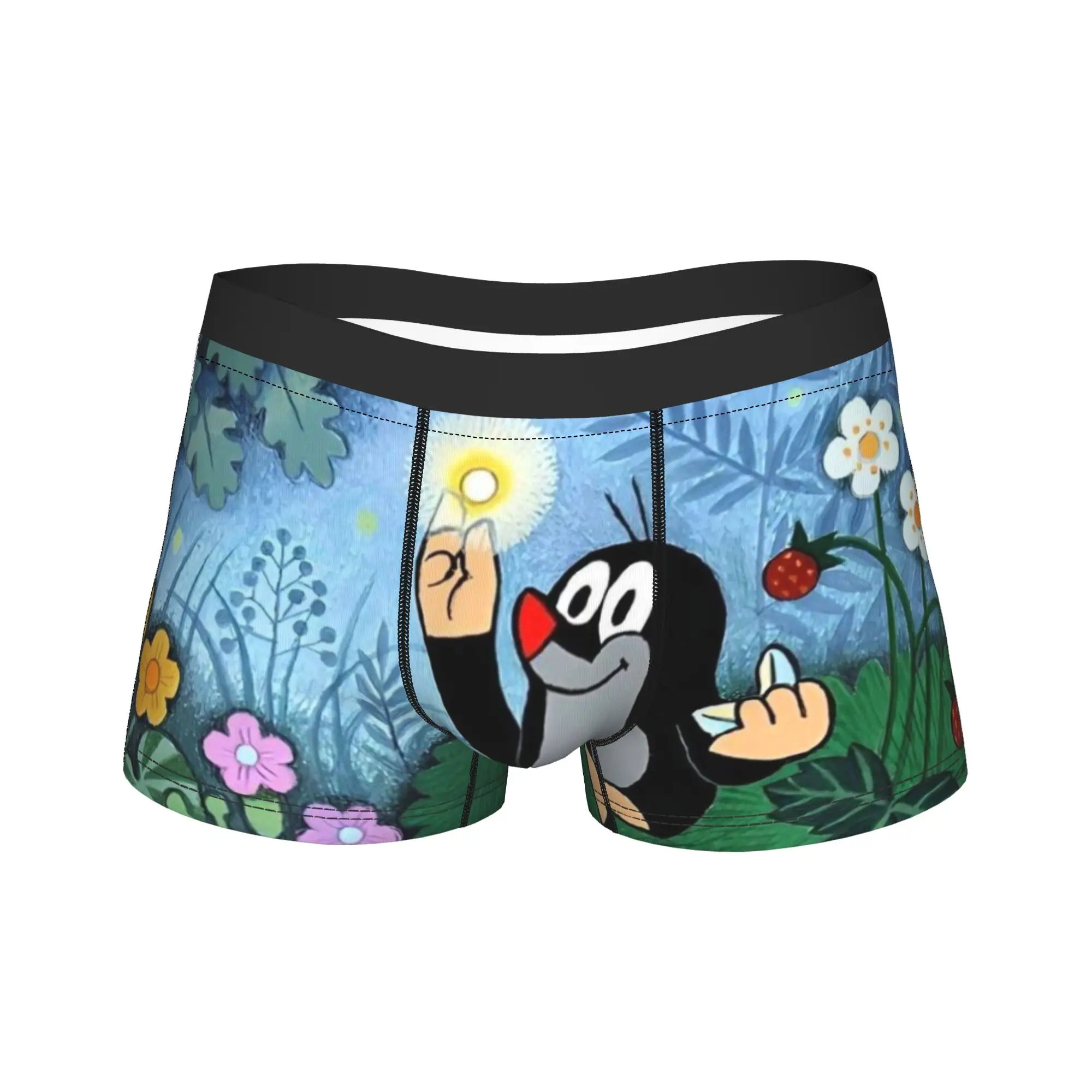 Little Mole  Merch Boxers Shorts Fun Underwear  Boxer Pants Gag Gift For Men
