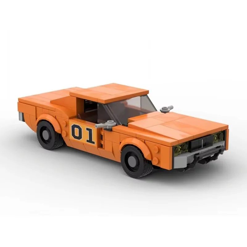 New HOt Championed The Epic Car General Lee Model Building Blocks Technology Bricks DIY Creative Assembly Kids Toys Gift