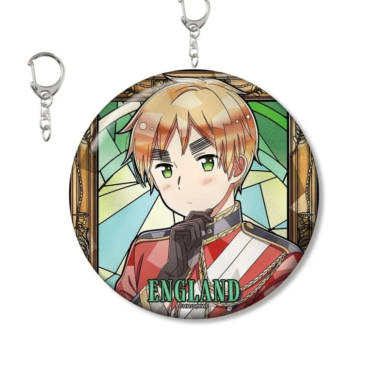 Bag Charm - New Hetalia: Axis Powers Acrylic Keychain Bag pendant , Italy, Schoolbag Car Hanger Gifts Animation Peripheral 16PS