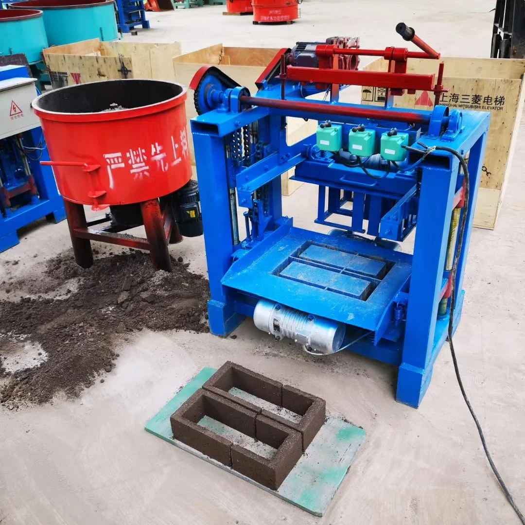 Electric Clay Brick Making Machine Automatic Concrete Block Making Machine Hollow Brick Making Machine