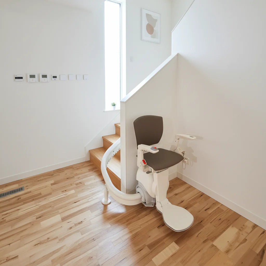 Small Electric Elderly Lift For Stairs Mobile Curved Stair Chair Lift Elevator Stairway Lift For Home Use