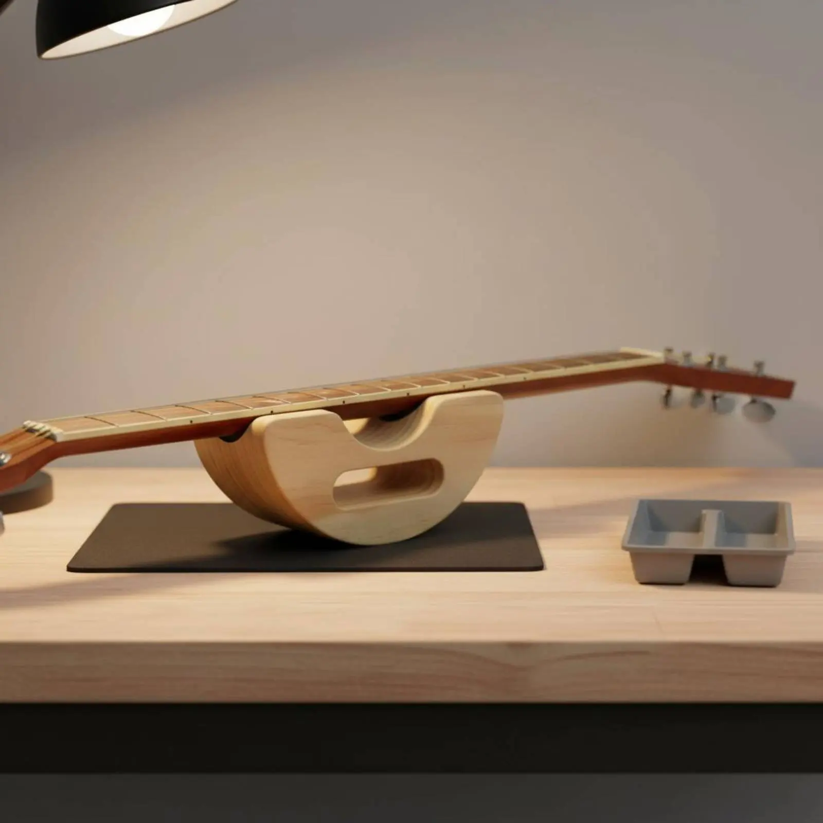 Guitar Neck Rest Multi-Size Fit Guitar Neck Cradle Fretboard Repair Support Lightweight Music Tool Easy Grip for Workshop view 5