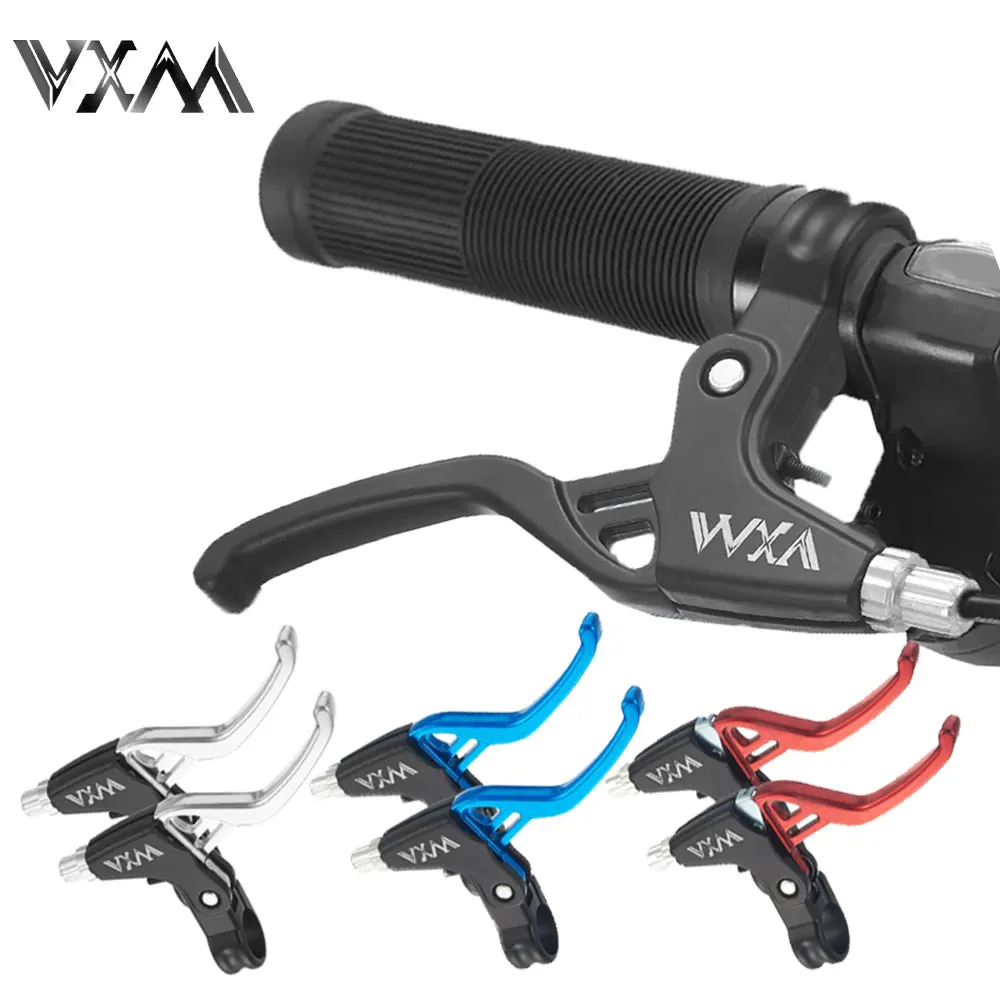 

VXM 1pair Universal Aluminum Alloy Mountain Bicycle Brake Handle Lever Bike Clutch Grips Handlebar for MTB Road Folding Bike