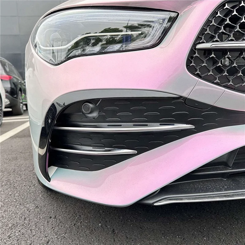 

Highly Recommended Car Front Fog Lights Trim Strips Bumper Lip Splitter Spoiler For Mercedes Benz CLA Class C118 X118 2023+