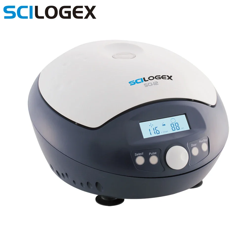 

SCILOGEX New SCI-12 Desktop High Speed Small Centrifuge Laboratory Microcentrifuge Lab Centrifuga School Supplies Vortex Mixer