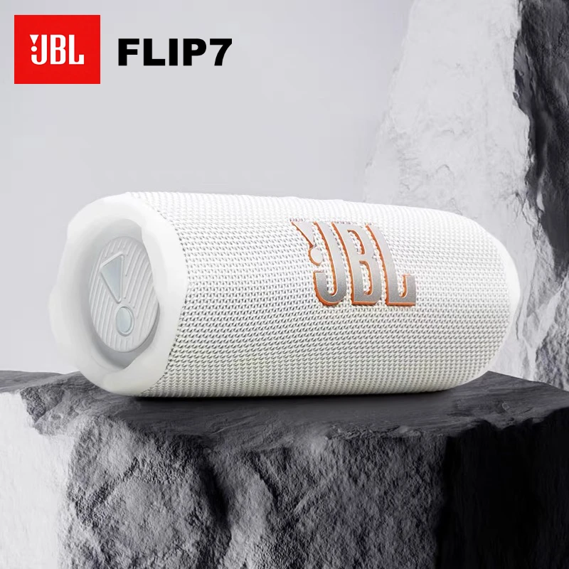 El altavoz subwoofer Bluetooth JBL Flip7 ofrece un sonido claro, lo que hace que tu fiesta sea más divertida.