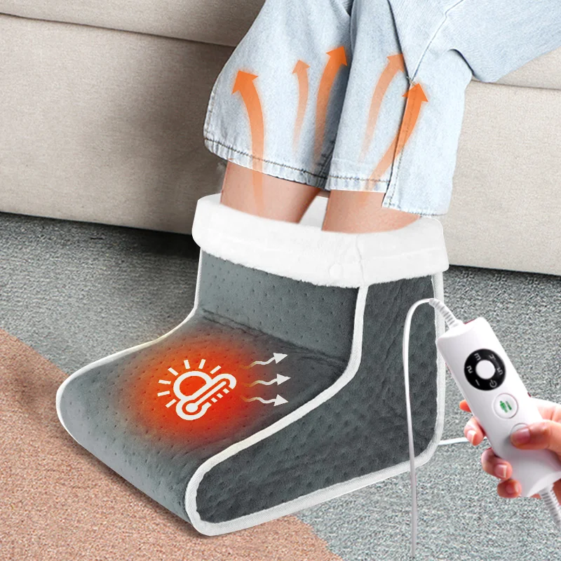 

Electric Foot Heating Pad Washable USB Charging Soft Plush Washable Foot Warmer Heater Improve Sleep Household Foot Warming Mat