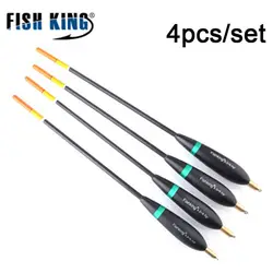 4pcs/lot Weight Tail Bobber Fishing Floats Paulownia Wood Fishing Floats 8g-10g 24cm-26cm Float Carp Fishing