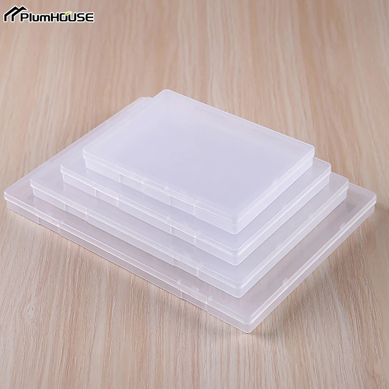 Caixa De Armazenamento De Plástico Para Exibição De Jóias, Organizador De Papelaria, Adesivos, Ferramenta De Arte Case, Artesanato, Desktop, Contas, Brinco