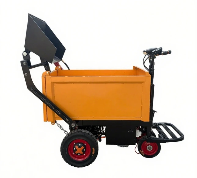 

Agricultural construction site electric dump truck