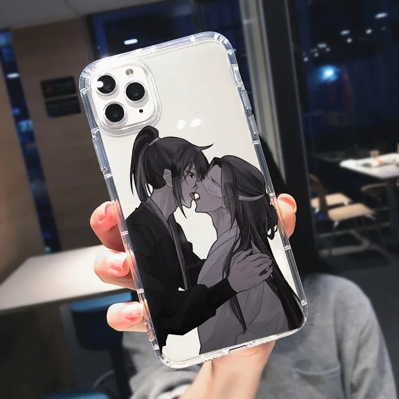 Anime Grandmaster Mo Dao Zu Shi MDZS Phone Case for iPhone 15 14 13 12 11 Pro Max 14 Plus X Xs Max XR 8 7 Plus Soft Cover Fundas