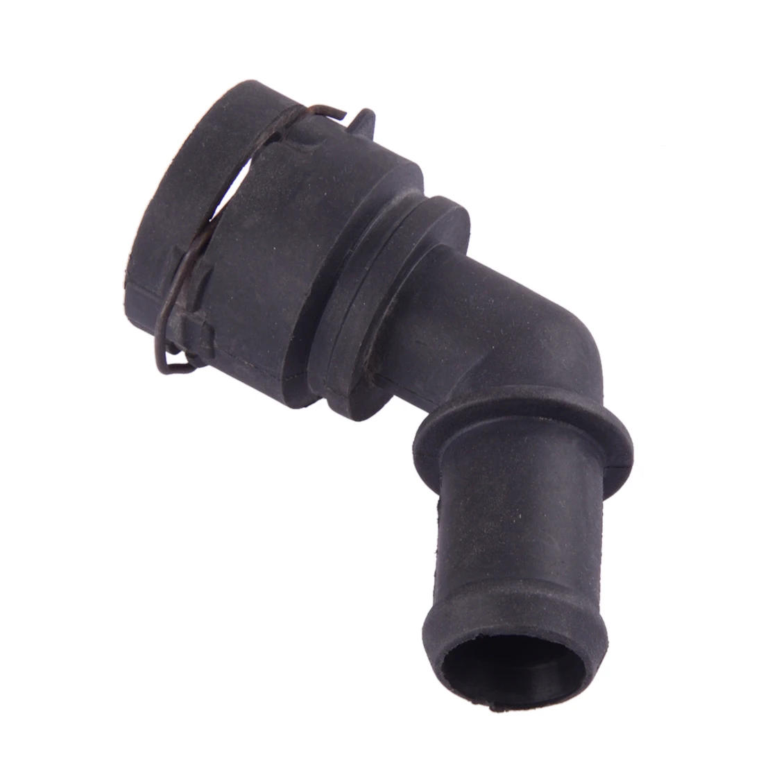 Cooling Water Hose Heater Pipe Connector 1J0122291D Fit for Volkswagen Jetta Golf MK4 Beetle Black ABS