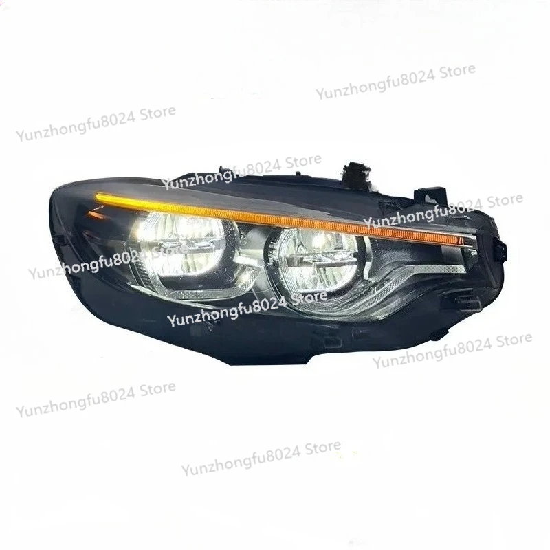 

Suitable for 13-20 BMW 4 Series F32 F82 F36 headlight assembly M4 modified GTS spoon yellow DRL