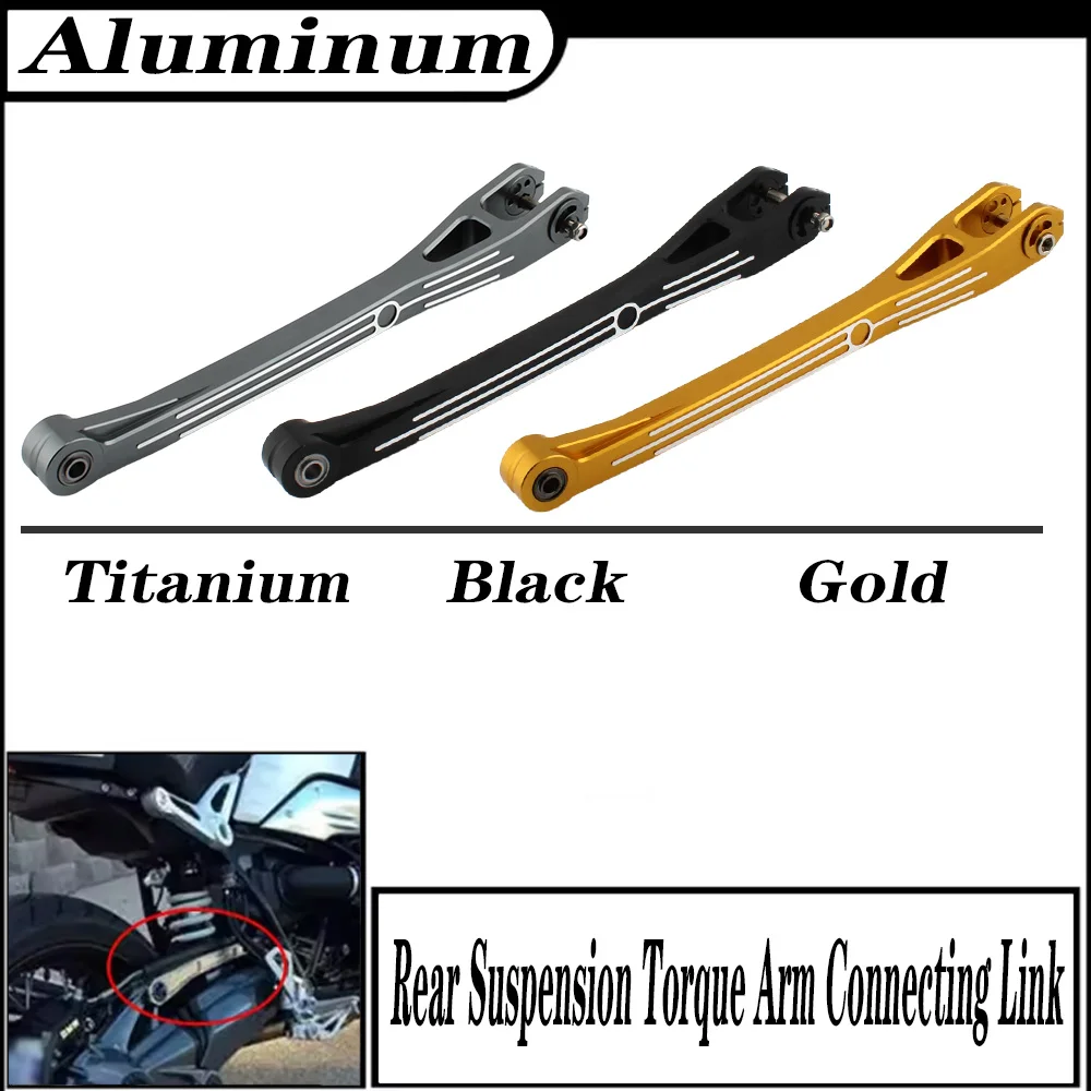 FOR BMW R nineT R1200GS R nine T Pure Scrambler Urban 2007-2026 Rear Suspension Torque Arm Connecting Link Aluminum