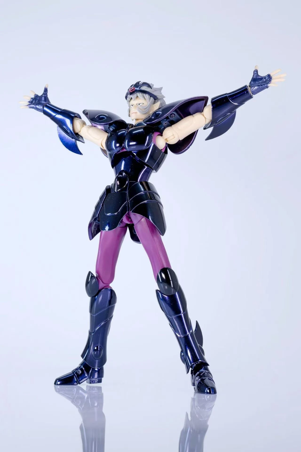 Cs Model Saint Seiya Mythe Doek Ex Pyxis Spartan Silver Saints Ridders van de Dierenriem Action Figure Desktop Decoratie Speelgoed