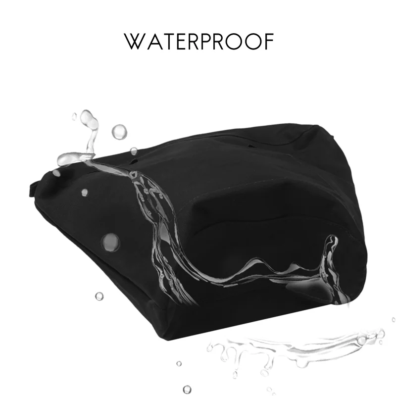 

ASDS-2X Waterproof Solid Canvas Insert Inner Lining Insert Zipper Pocket For Obag O Bag Handbag Bag Black Mini