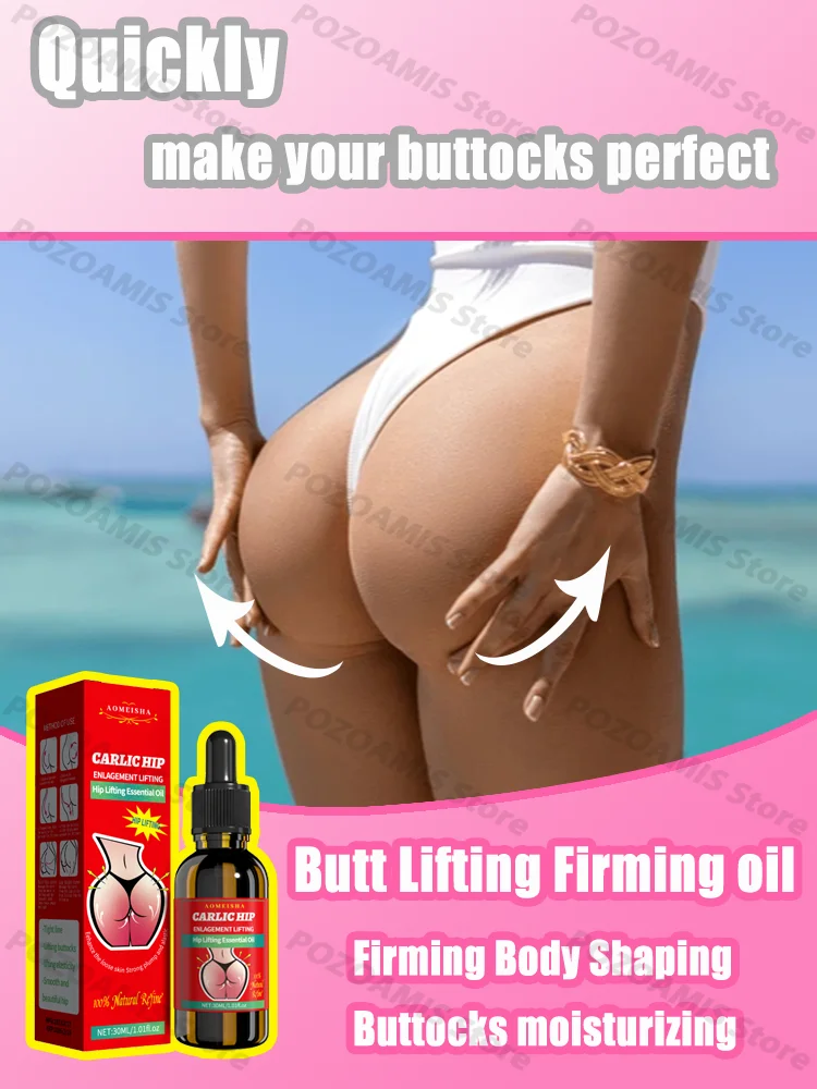 

Buttock Enlargement Oil Butt Lift Up Firming Big Hip Enhance Cream Increase Butt Breast Plump Growth Tighten Shape Sexy BodyCare