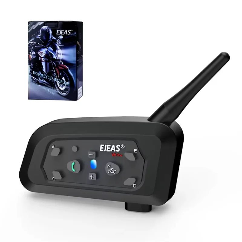 EJEAS V6 Pro bluetooth Intercom Two Way Conference Intercom Motorcycle Ejeas Intercom V6