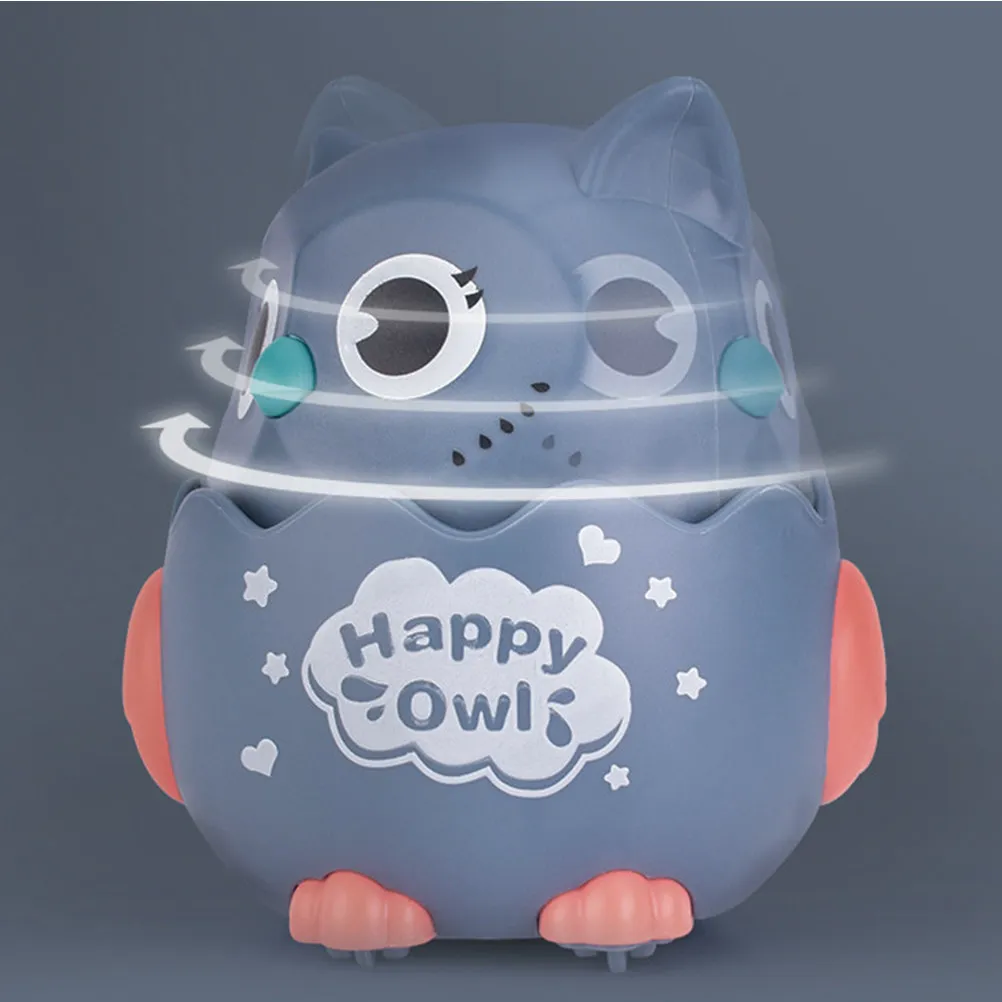 

Набор из 4 машинок-каталок с мультяшными совами, развивающая игрушка для детей дошкольного возраста