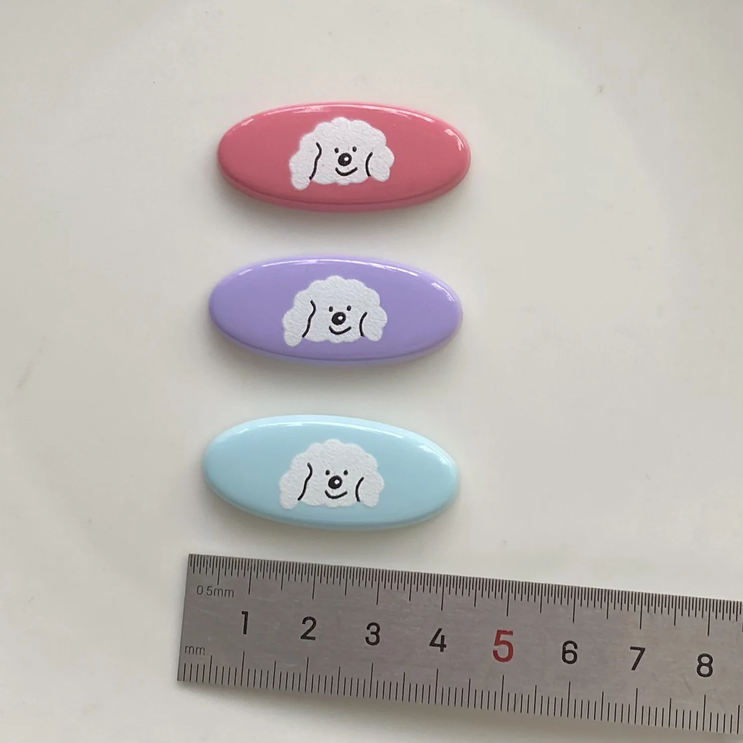 5 Stuks Miniso Serie Hond Cartoon Hars Flakback Cabochons Diy Ambachten Materialen Sieraden Maken Charmes