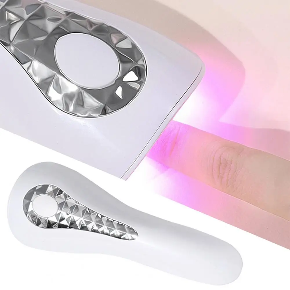 Portatile portatile a doppia sorgente luminosa asciugatura rapida Gel UV lampada per fototerapia per unghie 18W LED Nail Dryer strumenti per Manicure